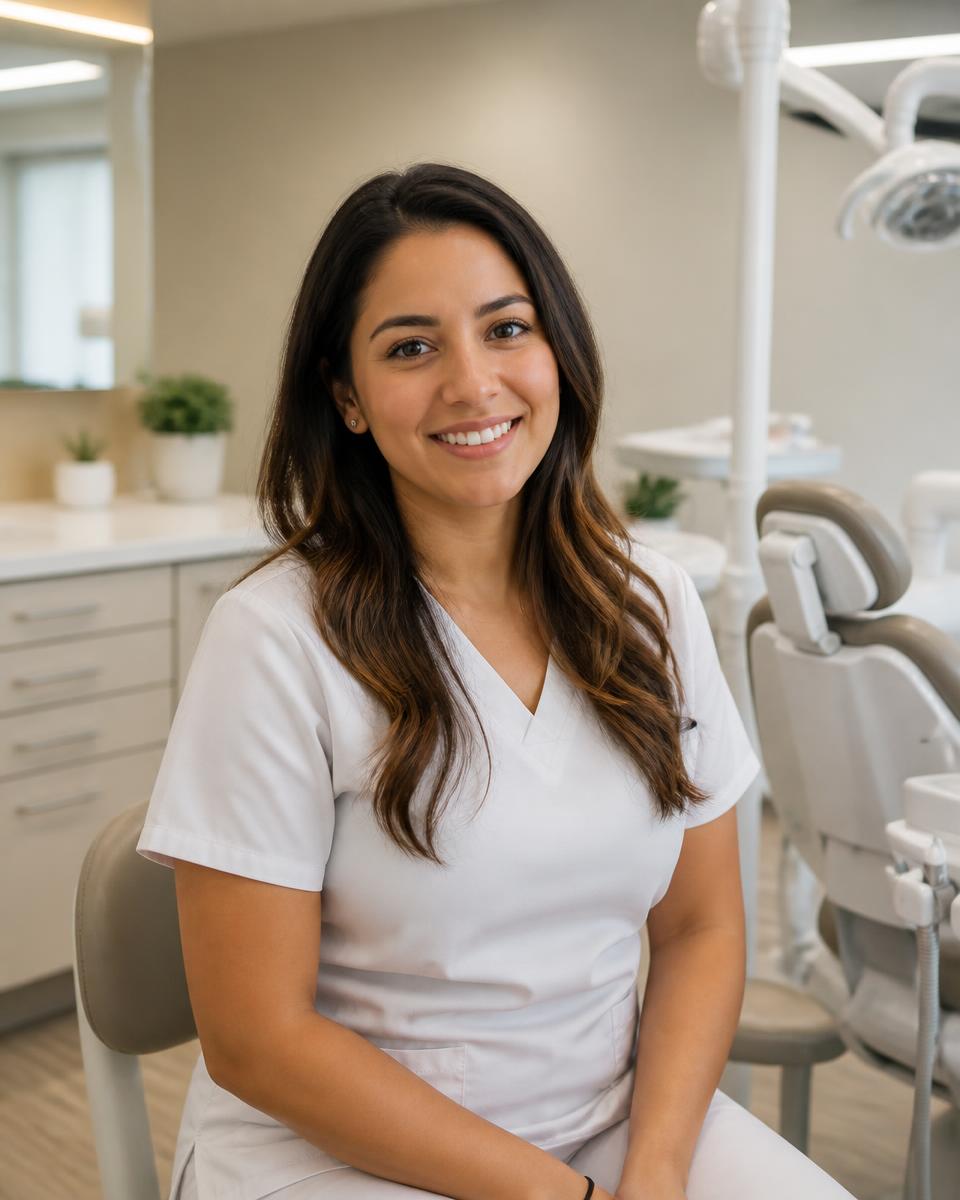 Friendly MD Dental Smile Call Specialist in the clinic